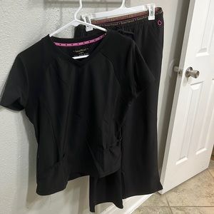 HeartSoul Black Scrubs